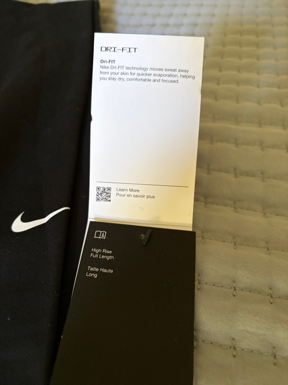 Nike Black High-Waist Performance Leggings - Picture 4 of 5